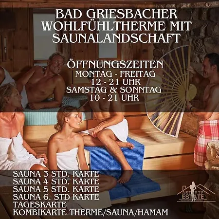 41 - Im Rottalblick - Suedlaendischen Flair Geniessen Mit Bademantelgang Zur Therme, Tv, Balkon Und Persoenlichem Gaesteempfang Von Astarte Estate Bad Griesbach (Bavaria)